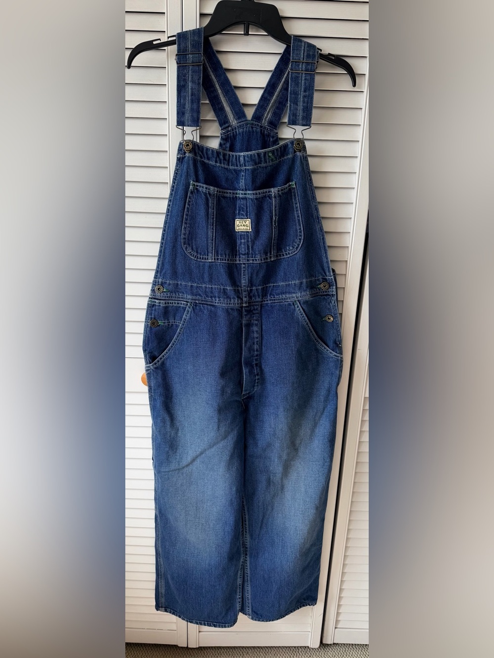Hey Gang Denim Overalls Size 1